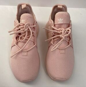 Adidas X_PLR Big Kids BY9880 Ice Pink Mesh Girls Running Shoes Size 3 GUC